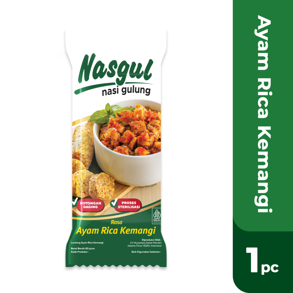 

NASGUL Ayam Rica Kemangi 80gr