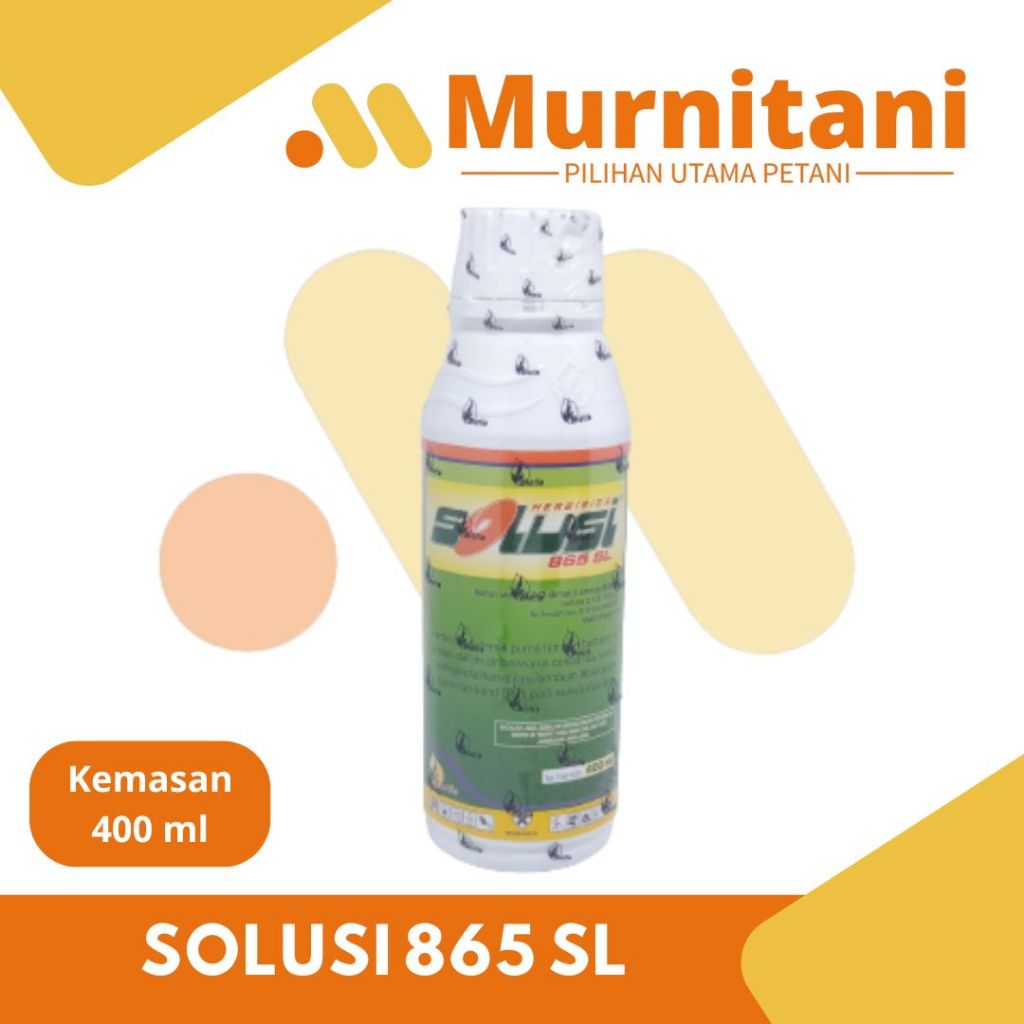 HERBISIDA SOLUSI 865 SL 400 ml