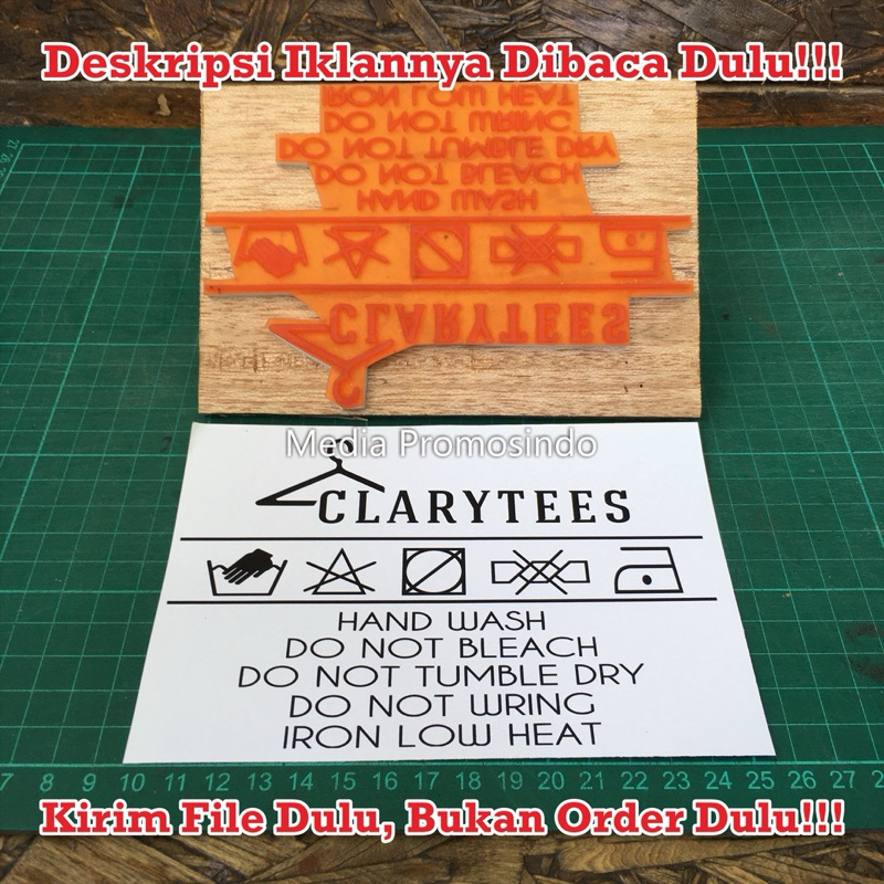 

Stempel Kayu Jumbo Besar Maksimal 15x10cm