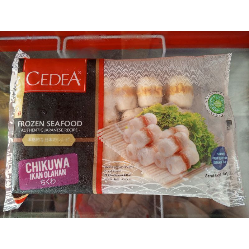 

Cedea Chikuwa | Ikan Olahan 500g