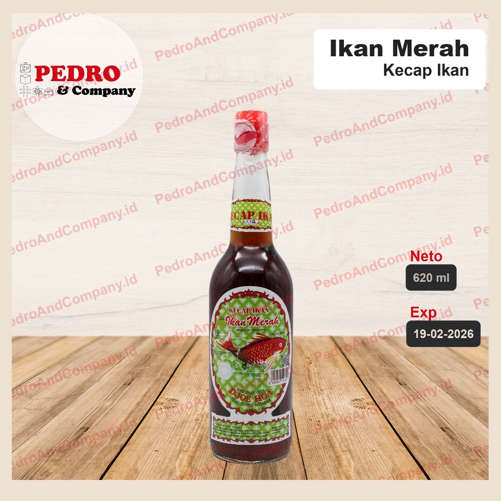 

Djoe hoa Kecap ikan cap ikan merah 620 ml - fish sauce soy sauce asin