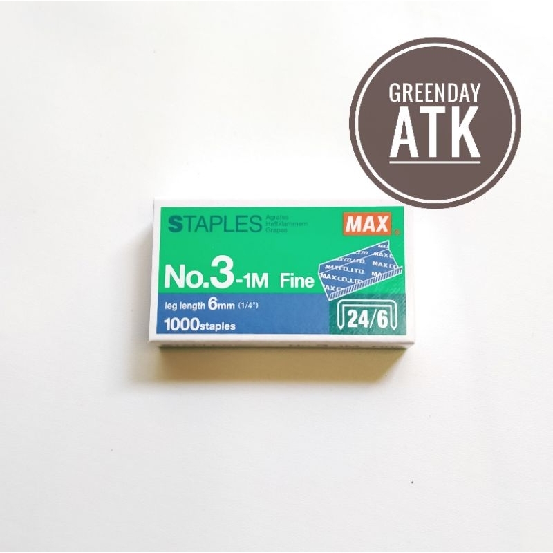 

Staples / refill isi stapler besar MAX No.3-1M 24/6