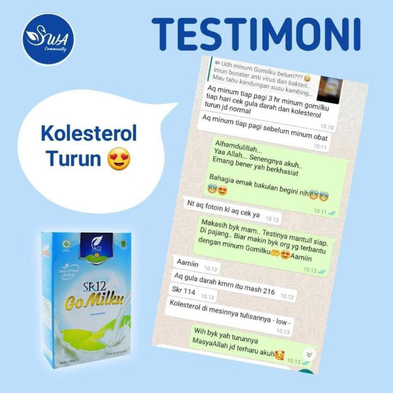 

susu kambing etawa gomilku SR12