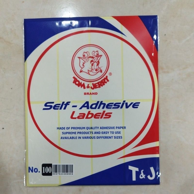 

Label Tom & Jerry No 100 (38*100mm)