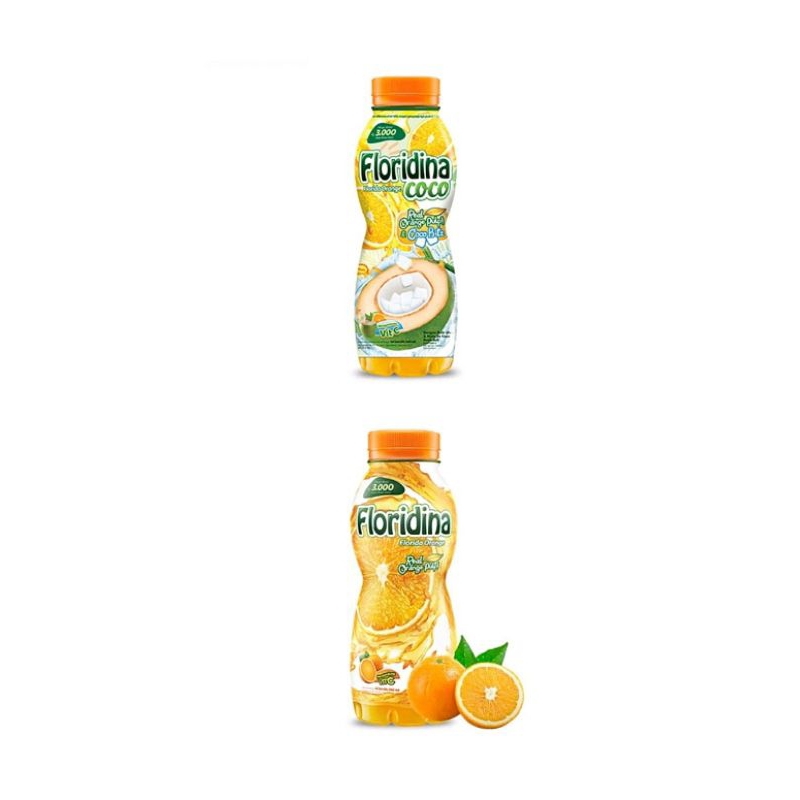 

Floridina All Variant 350ml Orange dan coco