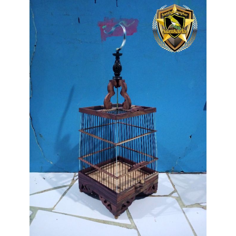 sangkar pleci replika cungkok sonokeling