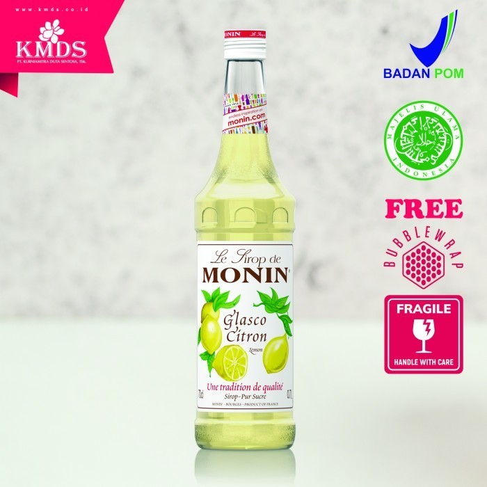 

Ay00! MONIN Glasco Lemon syrup 70 CL 700 ML
