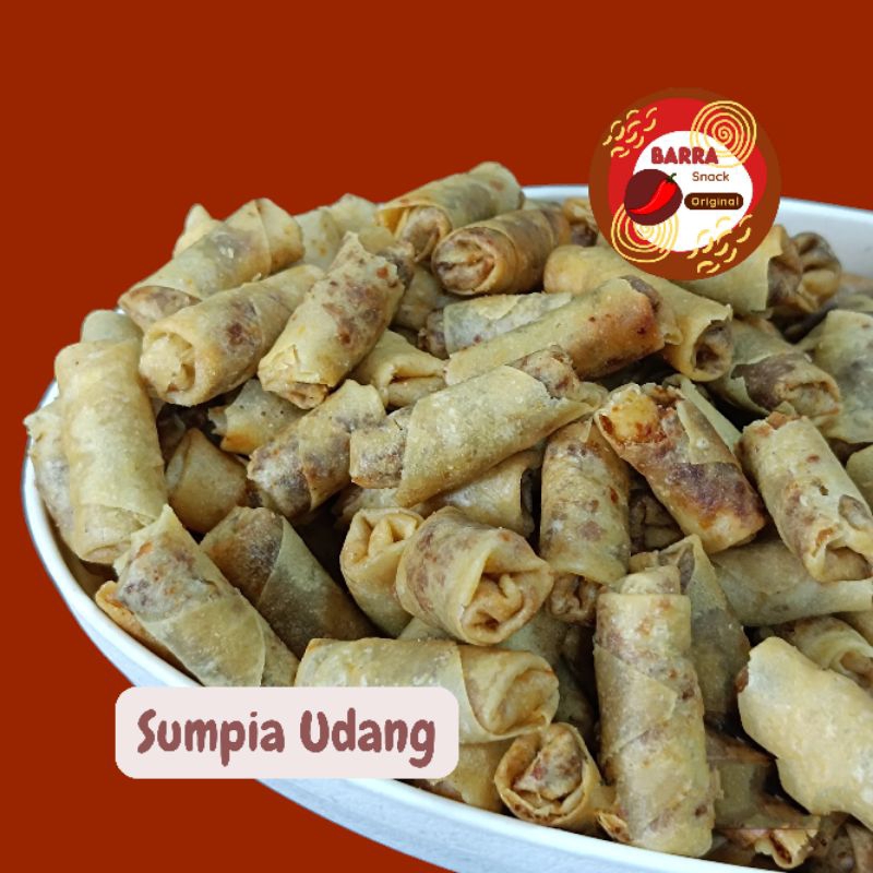 

500 gr Sumpia udang renyah gurih berasa banget udangnya