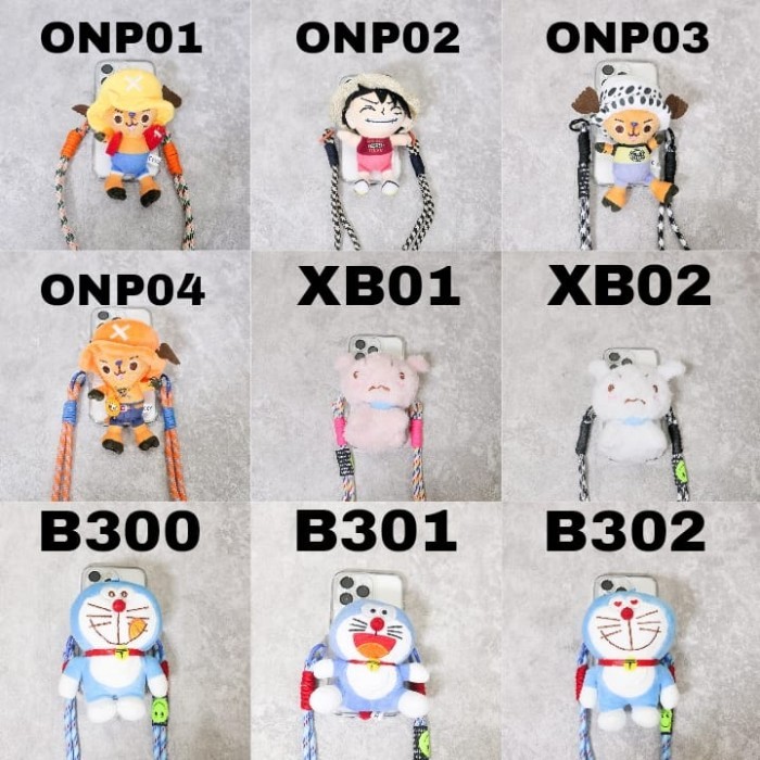 Sling case iphone lanyard gantungan tali selempang hp lucu