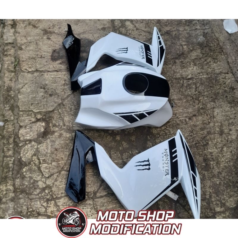 Cover Kondom Tangki Half Fairing Sayap PNP Yamaha Byson Karbu 2010-2014