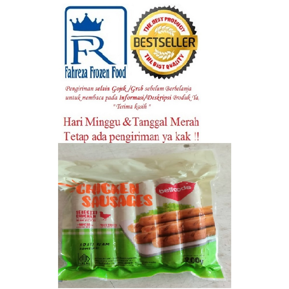 

Belfoods Sosis Ayam 200 Gram Harga Paling Murah !