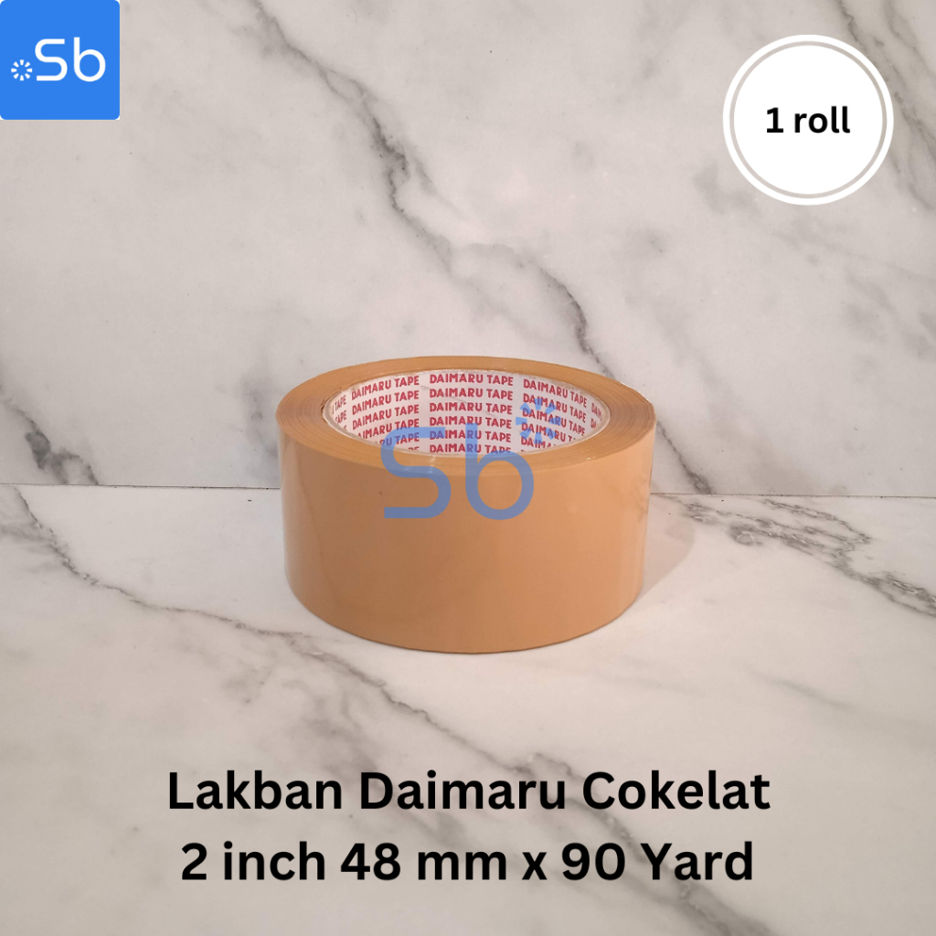 

Lakban Daimaru OPP Lakban Bening 2 inch 48 mm x 90 Yard