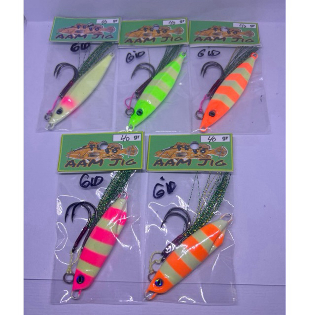 AAM Jig 40gr + asis Hook GID