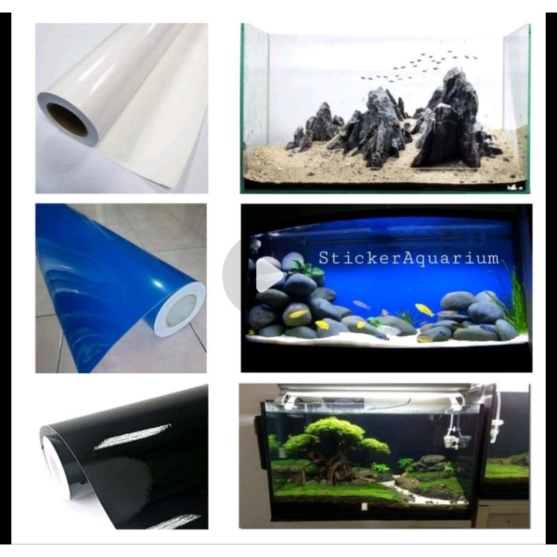 Sticker Aquarium / Background Aquarium / Skotlet Aquarium