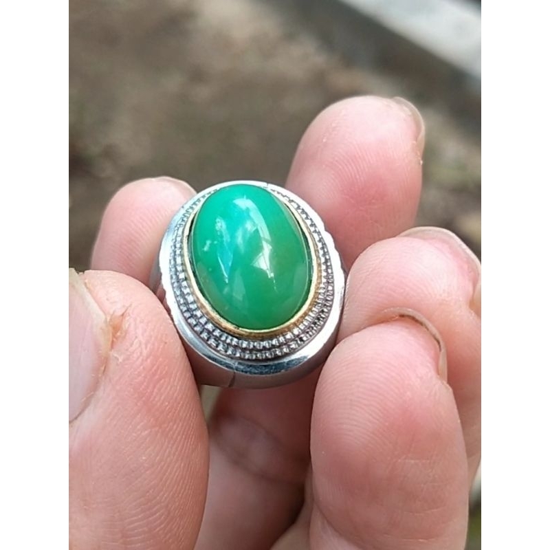 CINCIN BATU HIJAU GARUT CIKOLAK BLUES GREEN BUKAN BACAN DOKO KALIMAYA ZAMRUD SAFIR LUMUT PANCAWARNA 