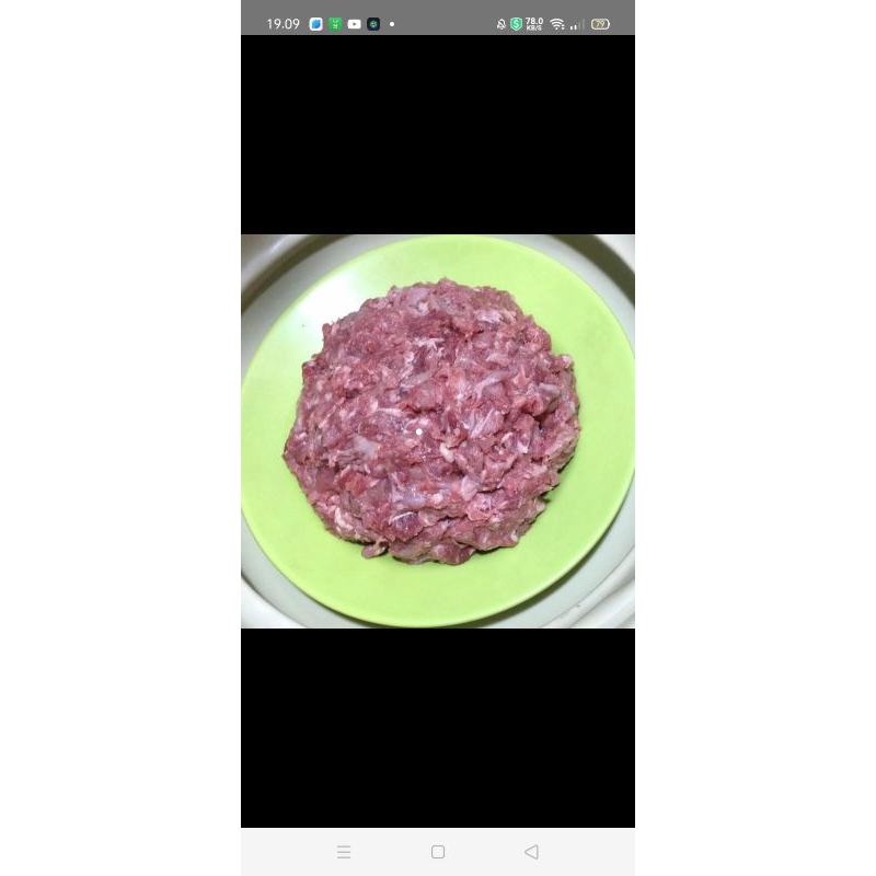 

Daging domba giling +10 persen jeroan 500 gram