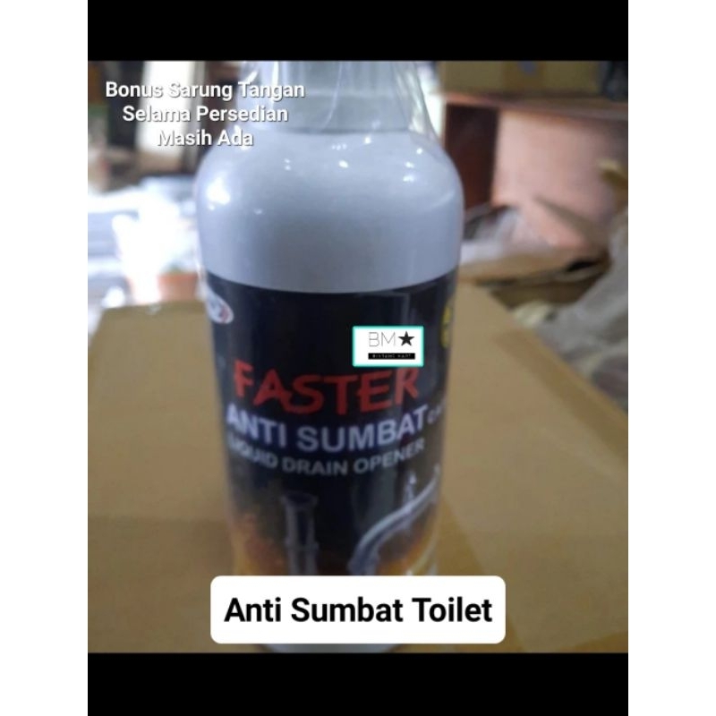 Cairan Anti Sumbat WC Mampet Toilet Mampet Pelancar Toilet Penghancur Sumbatan Liquit Drain Opener S