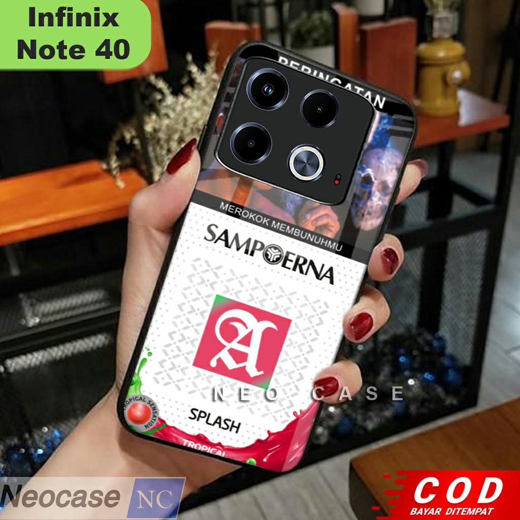 Soft Case Glass Infinix Note 40 - Casing HP Infinix Note 40 - N14