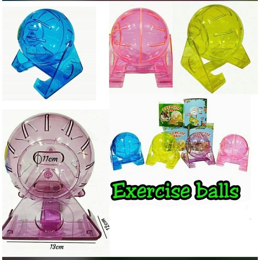 Mainan Hamster/Exercise Ball Hamster/Bola Jogging Hamster