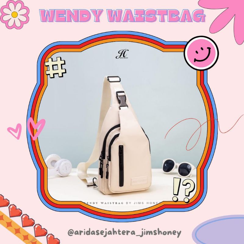 WENDY WAISTBAG BY JIMS HONEY // TAS SELEMPANG PRIA