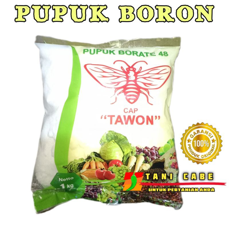 PUPUK BORATE BORON CAP TAWON 1 KG