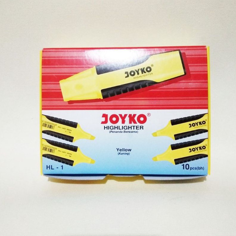 

HIGHLIGHTER JOYKO HL1HL5 PER PAK 1PCS KODE W9N8