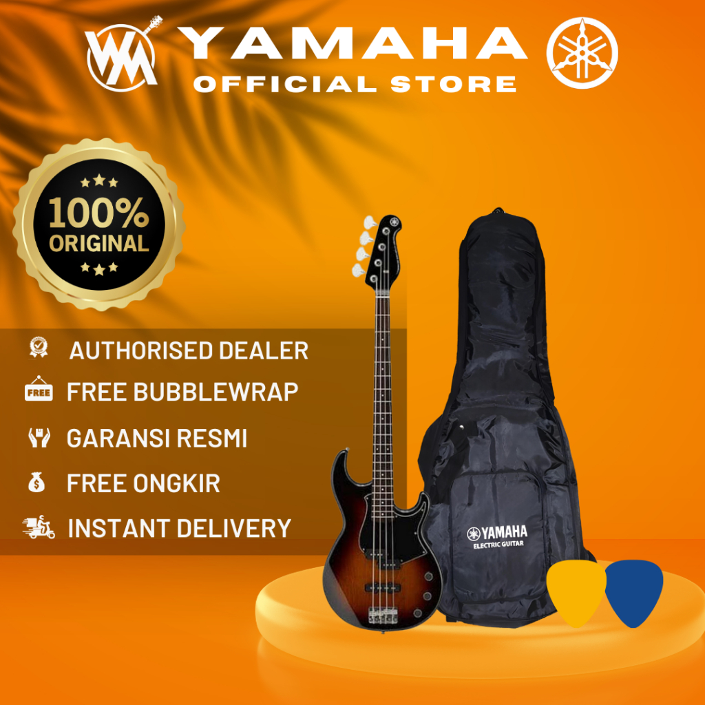 Yamaha BB434 Bass/ BB-434/ BB 434 - TBS + SOFTCASE & 2PICK