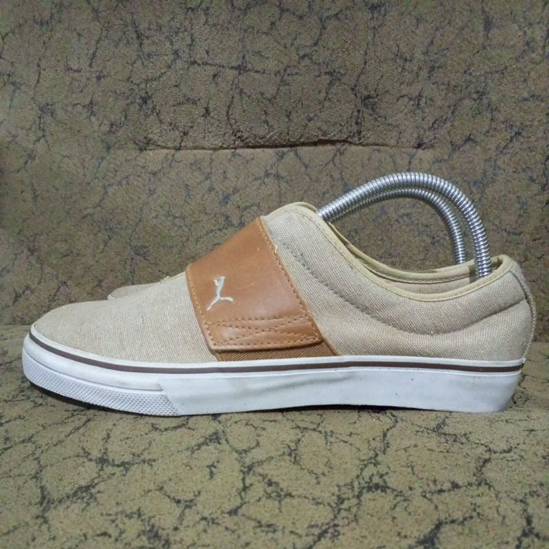 sepatu second puma El Rey slip on canvas size41