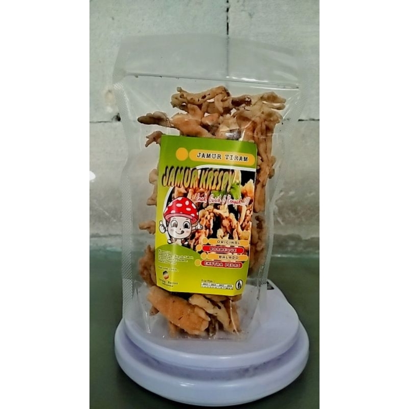 

Jamur Krispi, Jamur Crispy, Keripik Jamur Tiram, Cemilan Sehat