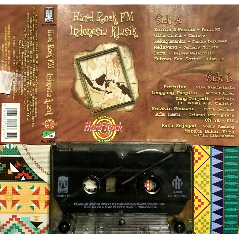 KASET PITA HARD ROCK FM INDONESIA KLASIK