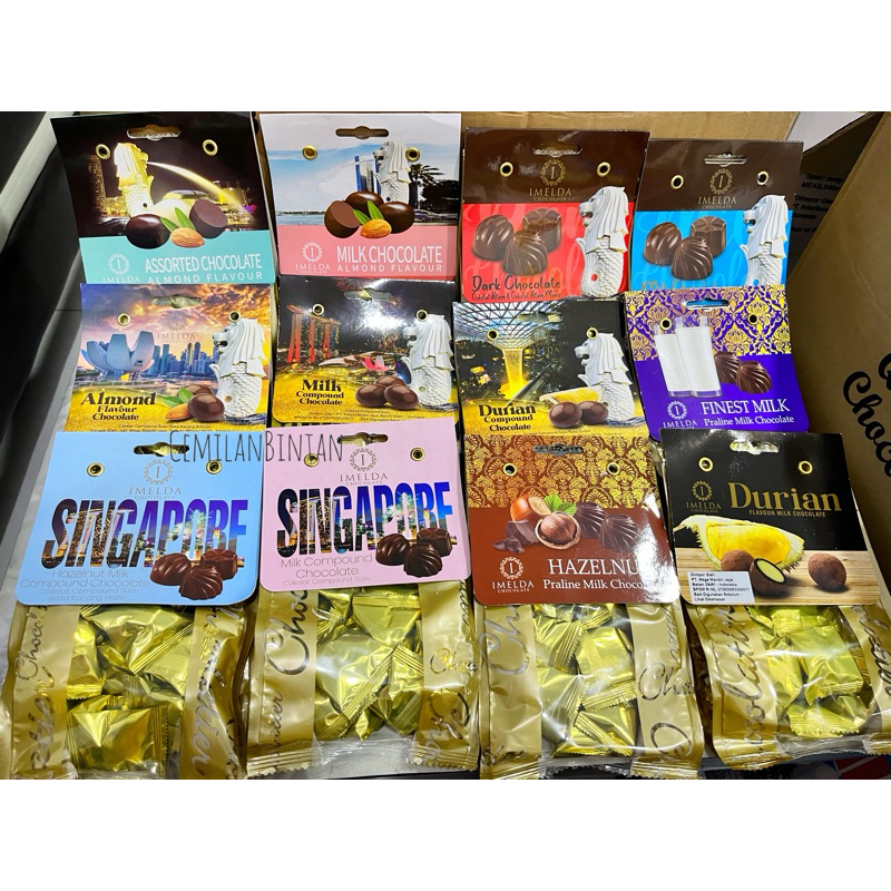 

CemilanBintan ( Imelda choco 75gram) Mix variant