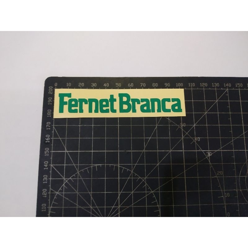 

cutting stiker fernet branca