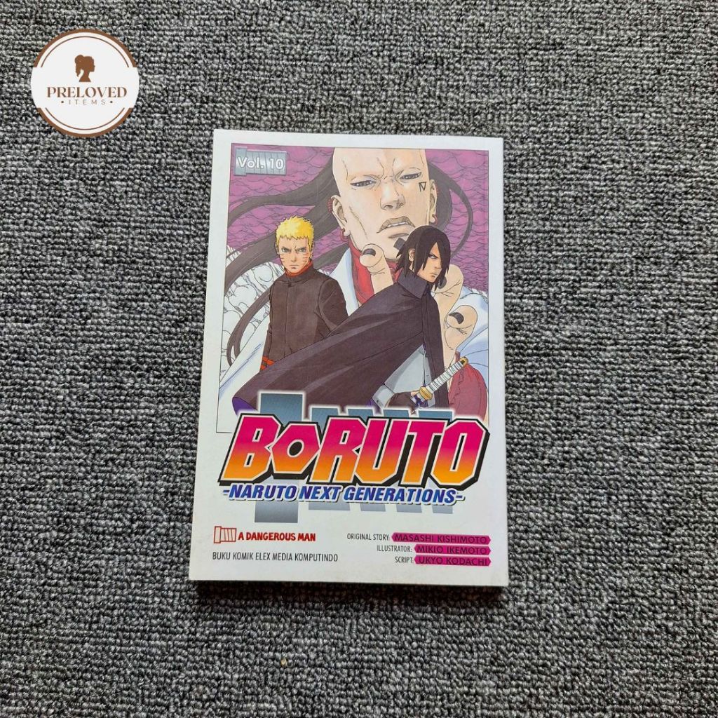 Komik Boruto - Naruto Next Generation - Vol 10 (Bekas Baru)