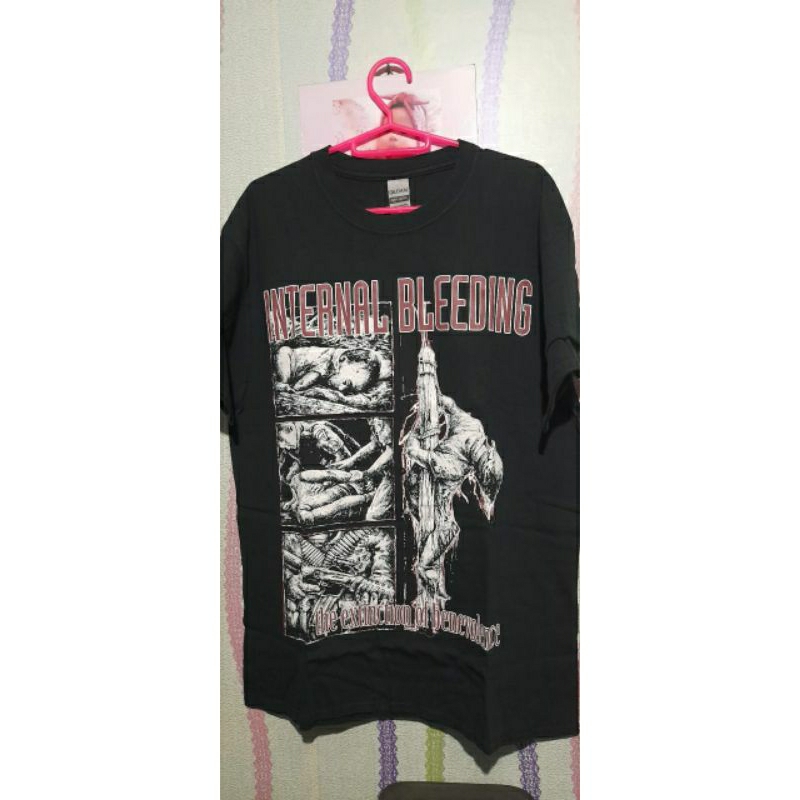 kaos original band INTERNAL BLEEDING 