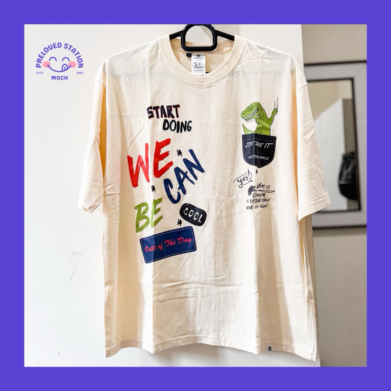 Ootdsupply Dino Oversized T-Shirt