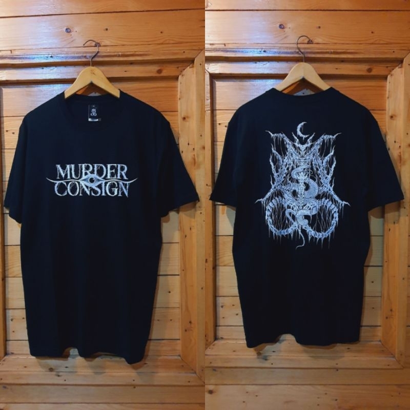 kaos pendek uderground MURDER CONSIGN original distro - kaos pendek pria original MURDER CONSIGN ter