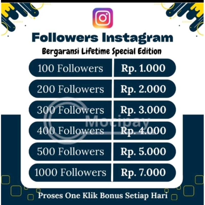 Followers Aktif Instagram / Followers Murah