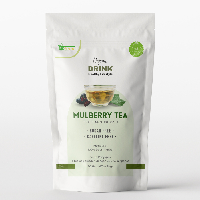 

Mulberry tea - Teh daun murbei Fanatea - Teh untuk darah tinggi isi 10/20/30 bags