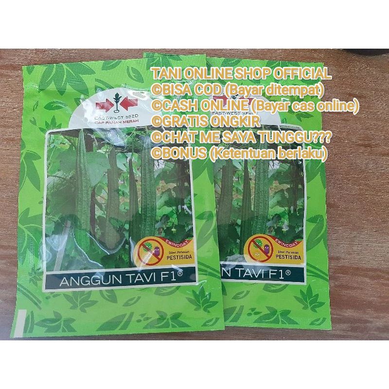 

Benih Anggun Tavi F1 75 butir Expayed. 2026 (Terbaru)/Termurah/Perawatan Mudah/Anti Virus/Tahan Virus (Kriting daun) Puret/Rasa Tidak Pahit/Disukai Pasar/Hijau Disukai Pasar/100% Ori Kemasan Pabrik