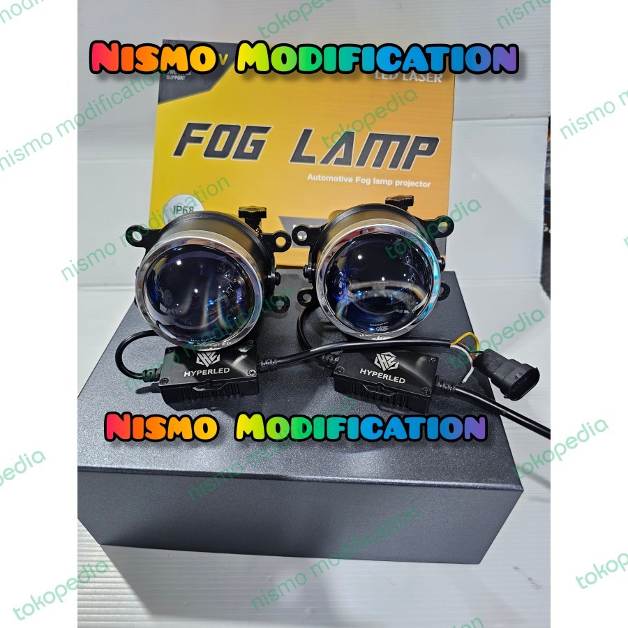 FOGLAMP BILED LASER PROJEKTOR 3 WARNA FOGLAMP BILED XPANDER MURAH