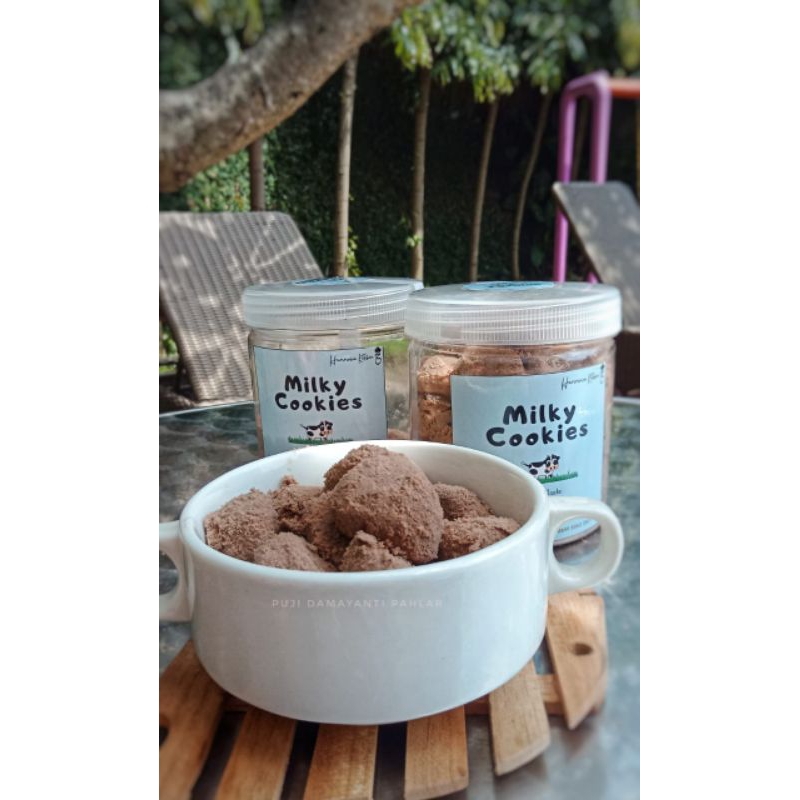 

MILKY COOKIES COKLAT/KUE COKLAT KEJU SUSU/KUE SUSU