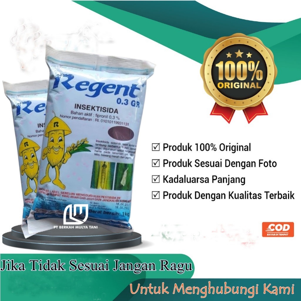 Insektisida Regent Bubuk 0,3 GR 1 Kg Original BASF