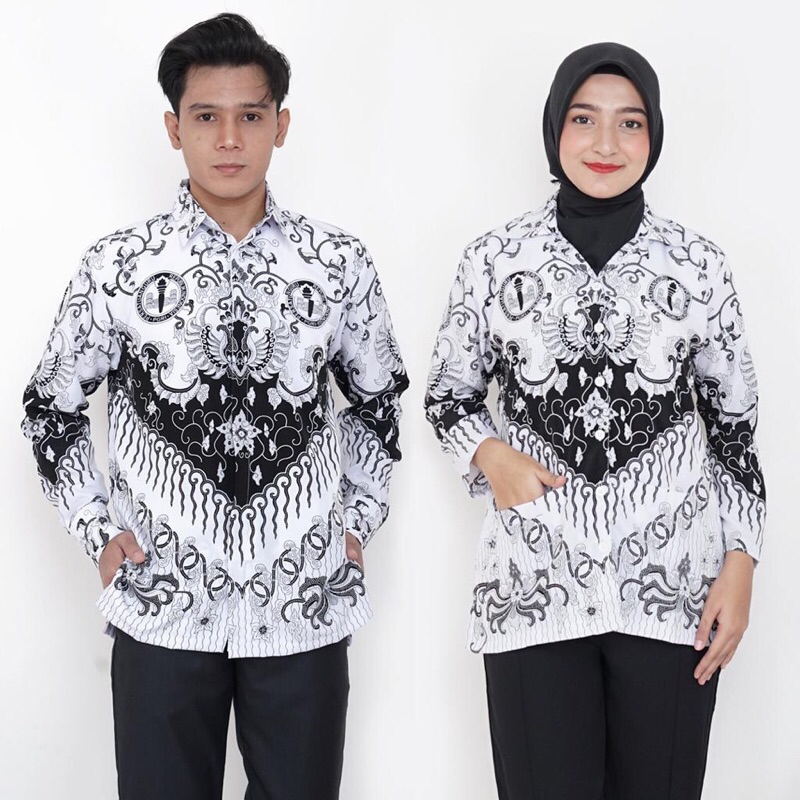 Baju PGRI Pria Dan Wanita Lapis Furing Terbaru 2024 //Seragaman Baju PGRI