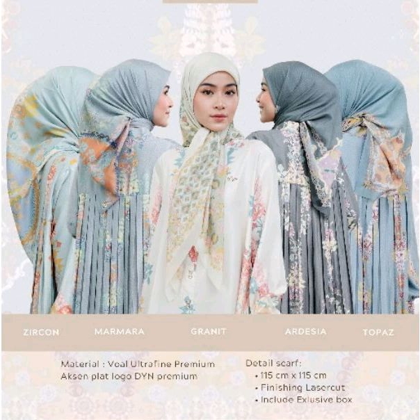 DYN - Trina Scarf DYN CLOTHINGLINE X QISTHINA DYN SIGNATURE