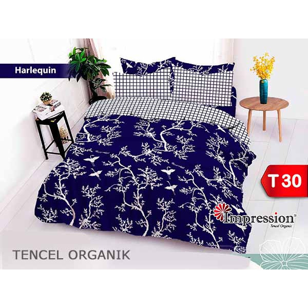 Sprei Homemade Impression Tinggi 30 cm / Bahan Katun Tencel Organic / Kualitas High Premium