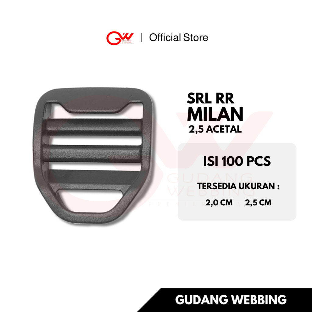 RING RANSEL 2,5 CM / RING TANGGA / SRL MILAN 2,5 cm ACETAL