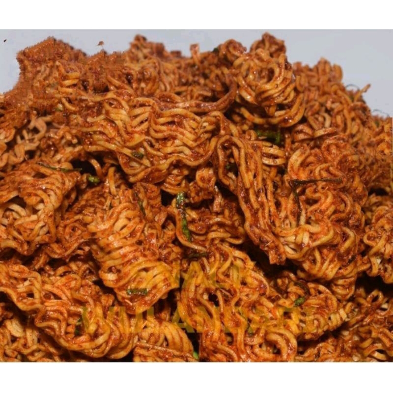 

mie Kremes Pedas Daun Jeruk