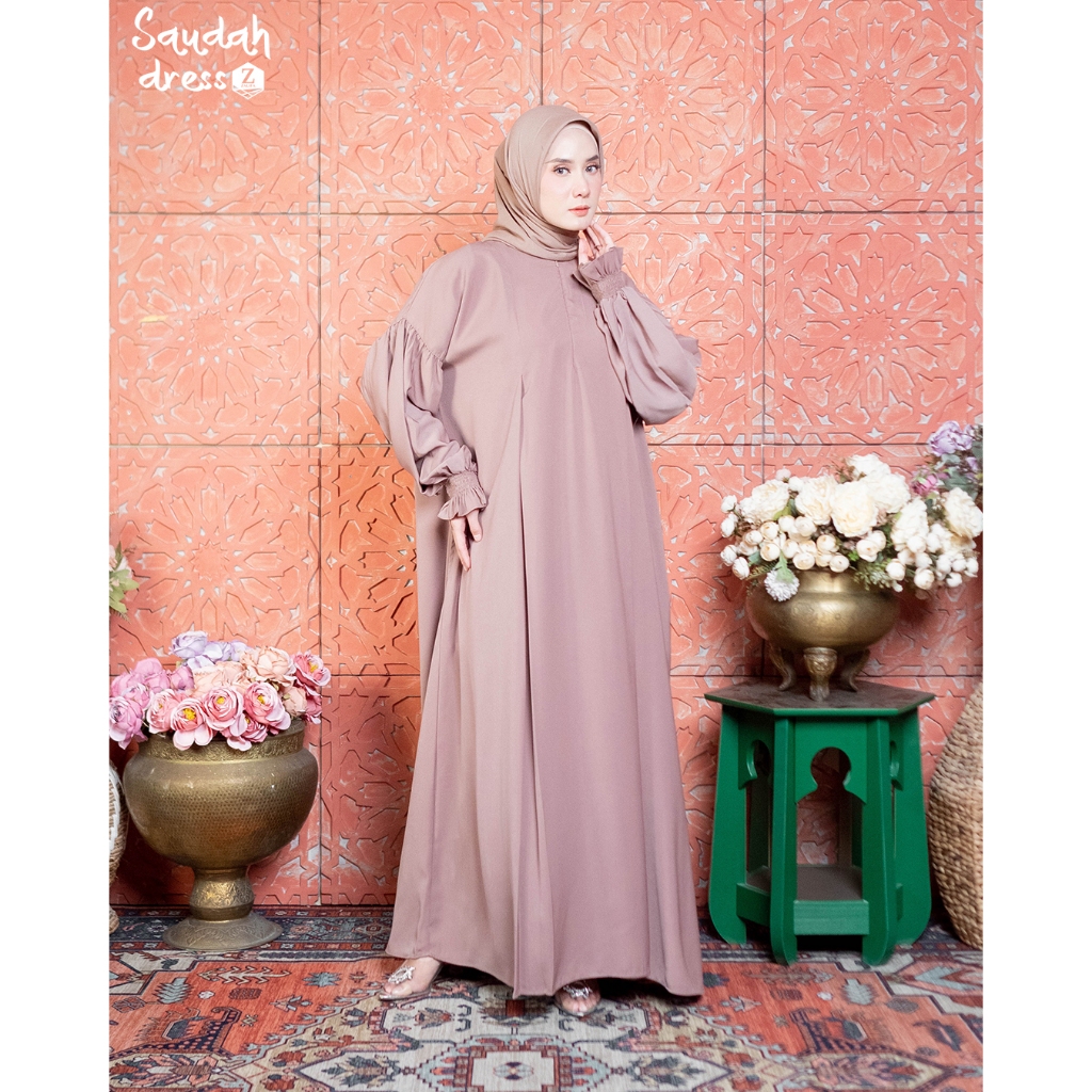 ZALIFA - SAUDAH DRESS BY ZALIFA - UMROH SERIES DEWASA
