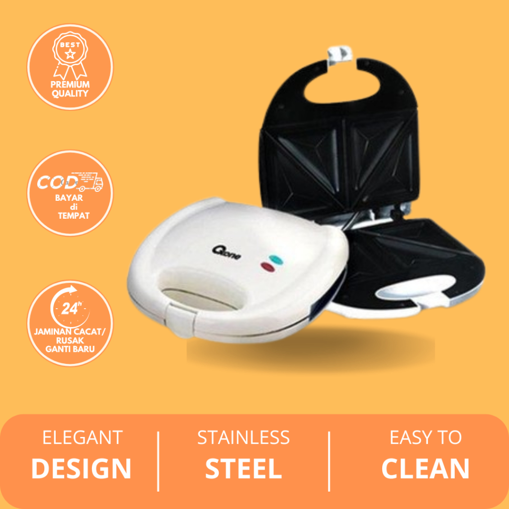 Panggangan Roti Oxone Ox835 Elektrik / Sandwich Toaster