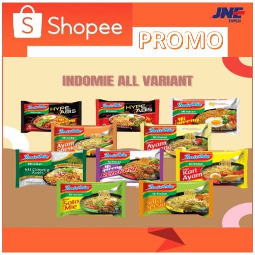 

Mie Instan_INDOMIE All Varian Banyak Rasa_1 Bungkus (Pcs)